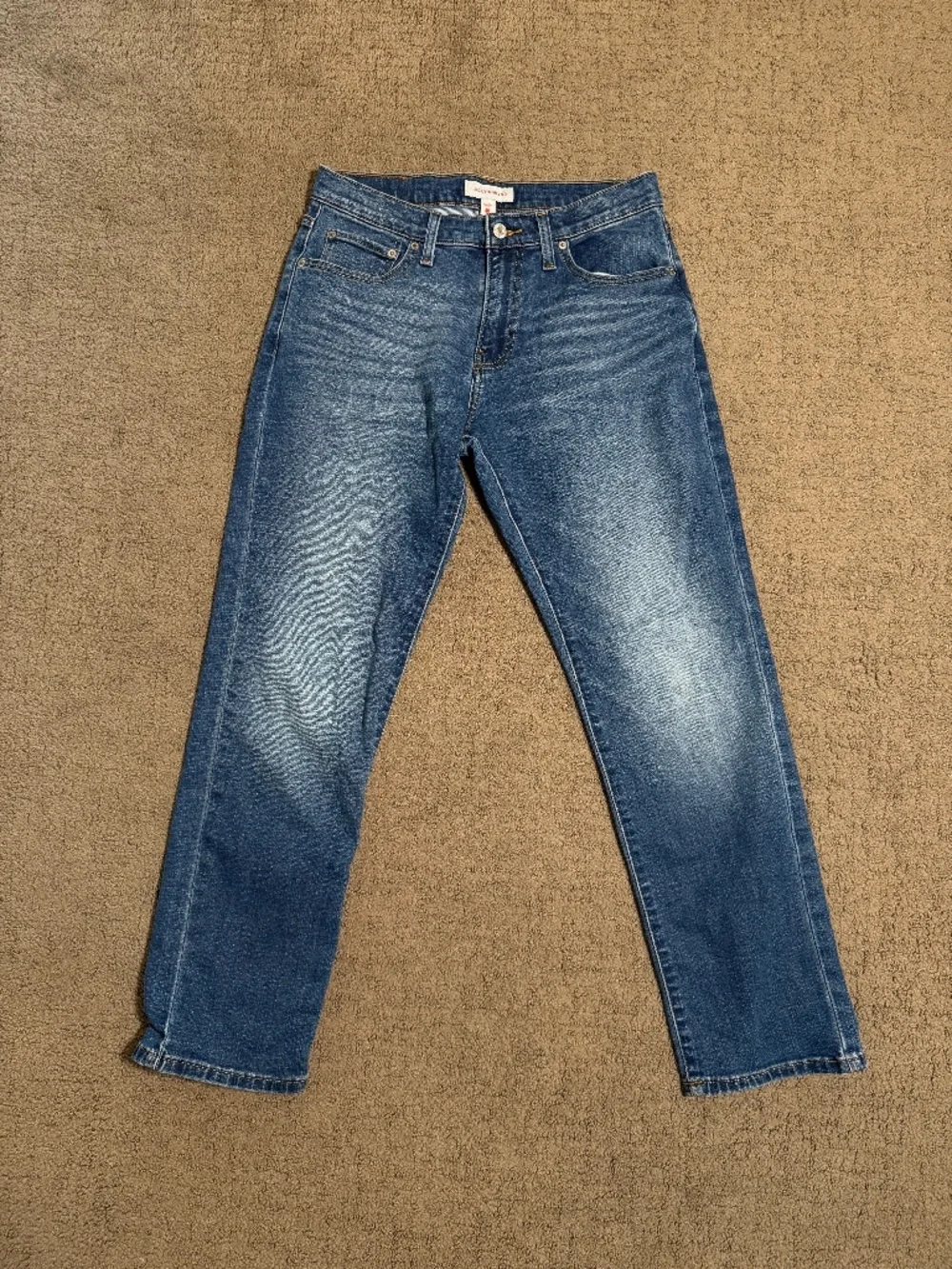 Lucky Brand Men’s Straight Fit Stretch Jeans Medium Wash Blue 30x30
